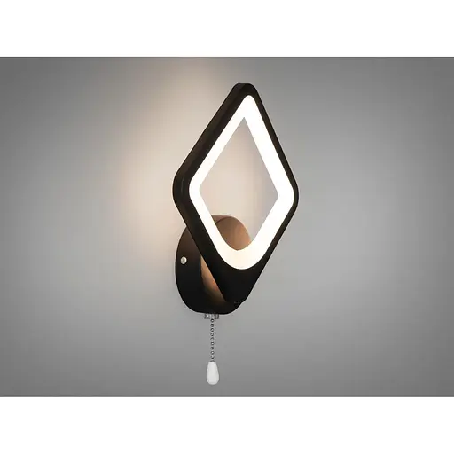 Бра Romin Diasha Серія 8060 чорне LED 19 Вт - фото 1
