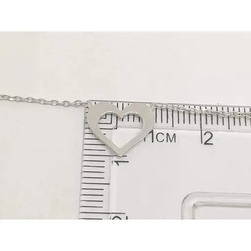 Срібне кольє Аметист 2204542 - фото 4