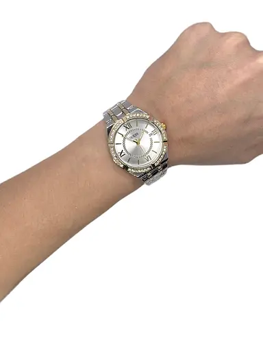 Годинник жіночий наручний Guess IBW912SYO Золотисто-сріблястий - фото 5