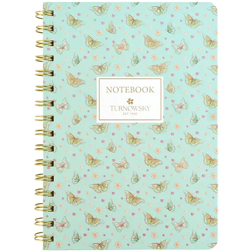 Блокнот на спіралі Axent Turnowsky Morning Dew А5 80 аркушів у клітинку (8470-15-A-TR)