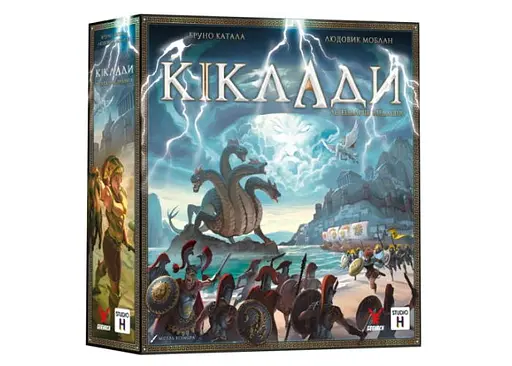 Настольная игра Geekach Games Киклады. Легендарное издание (Cyclades: Legendary Edition) (укр.) (GKCH229cs)