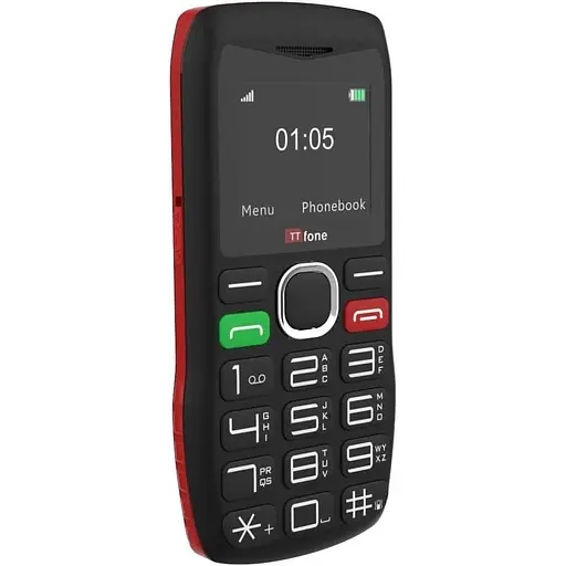 TTfone TT880 — простой в использовании мобильный телефон для пожилых людей и пожилых людей. Телефон с большими кнопками
