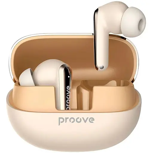 Бездротові навушники Proove Blitz TWS with ANC beige