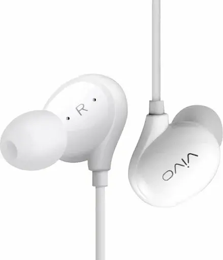 Наушники Vivo проводные XE710 3.5mm белые - фото 4