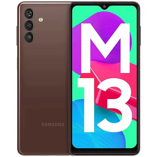 Смартфон Samsung Galaxy M13 6/128Gb Stardust Braun (SM-M135FU) [India Version, Без NFC]