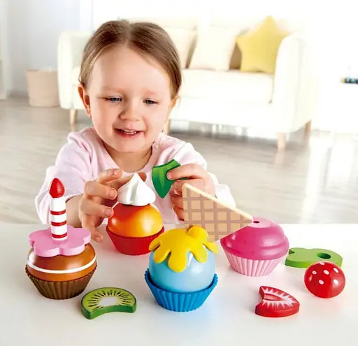 Іграшкові продукти Тістечка Hape E3157 Набір іграшок - Десерти - фото 6
