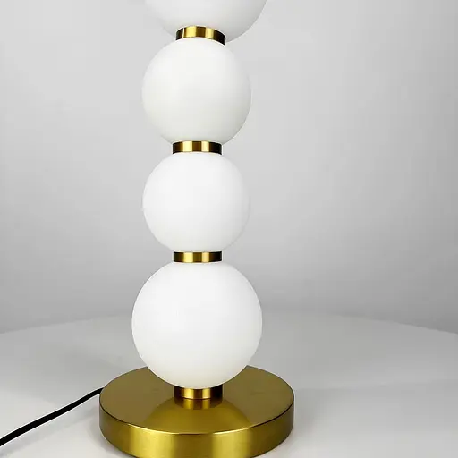 Настольная лампа с геометрическим корпусом 45х12 см | Арт. TSG014 | Line F - фото 5