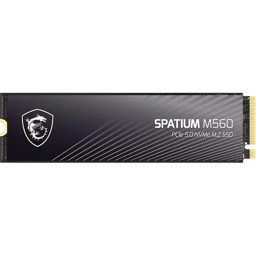 Накопитель SSD MSI m.2 NVMe 2TB Spatium M560 PCIe 5.0 x4 3D NAND TLC (S78-440Q940-P83) - фото 1