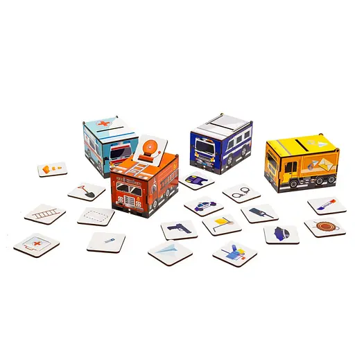 Детский Сортер Монтессори PuzzleOK Машинки Puz-87873 - фото 4