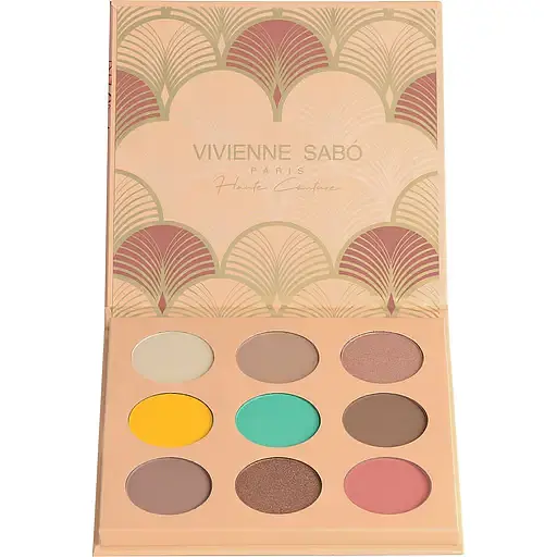 Палетка теней для век Vivienne Sabo Haute Couture Intrigue, 9 цветов, тон 01, 15 г (8000019946501) - фото 1