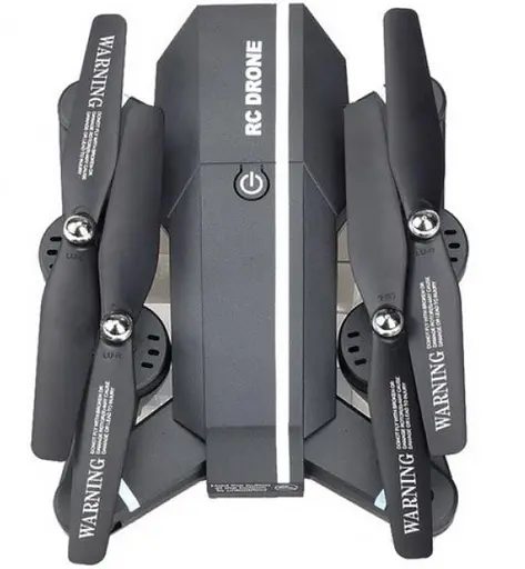 Квадрокоптер з корпусом, що складається RC DRONE 8807 HD WiFi камера - фото 7