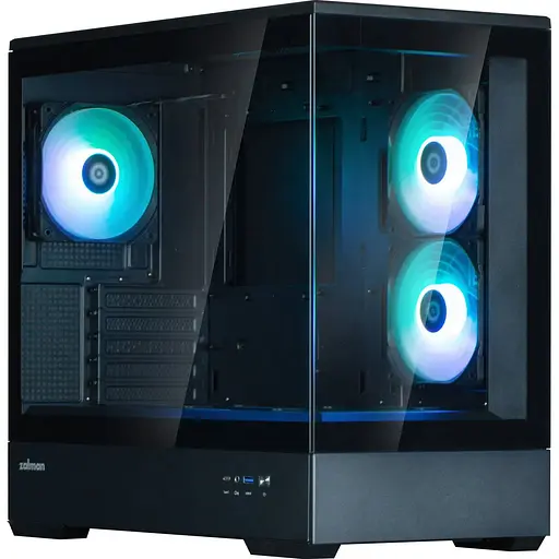 Корпус Zalman P30 V2 Black [146901] - фото 1