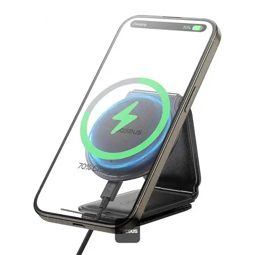 Беспроводное автомобильное зарядное устройство Baseus PrimeTrip C02 Mega Magnetic C40169003111-00 - фото 2