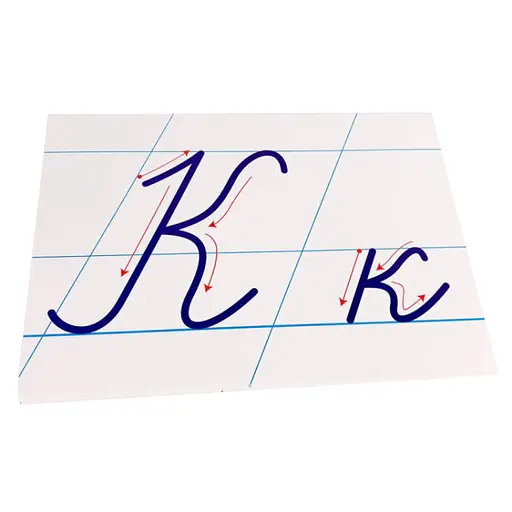 Дитячі навчальні картки Українська абетка прописна 116761 А5, 200х150 мм - фото 4