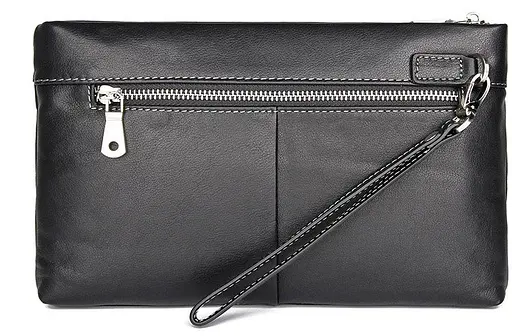 Кожаная барсетка мужская Vintage 25,5х17х6 см acs0016992 - фото 3