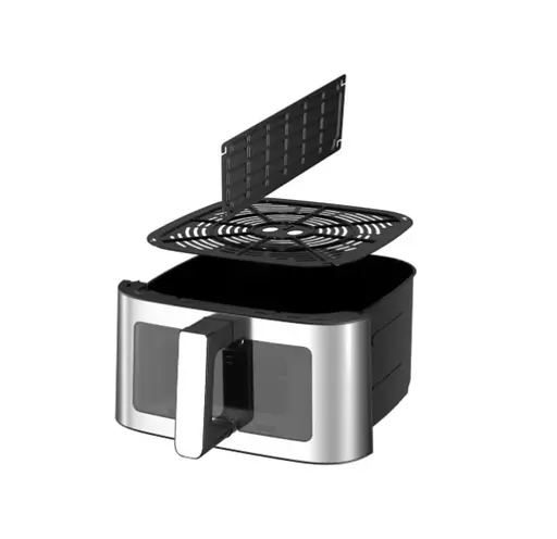 Аерофритюрниця Zepline ZP-211 сенсорне управління з дисплеєм 14 л 4000 Вт Чорна - фото 2