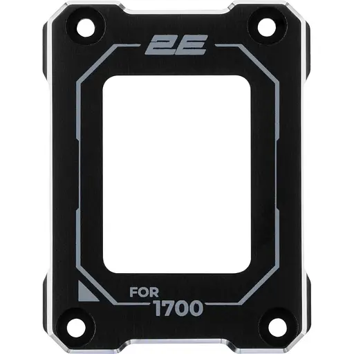 Контактна рамка для процесора 2E Gaming Air Cool SCPB-LGA1700, Aluminum, Black - фото 1