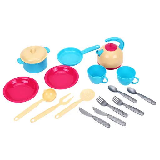 Ігровий набір "Моя перша кухня" ТехноК 3039TXK, 18 предметів - фото 4