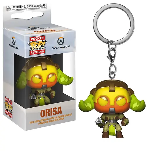 Фігурка-брелок Funko Pop Фанко Поп Овервотч Оріса Overwatch Orisa 4 см Trinket O O - фото 2