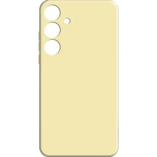 Чохол Make Samsung S24 Plus Silicone Yellow