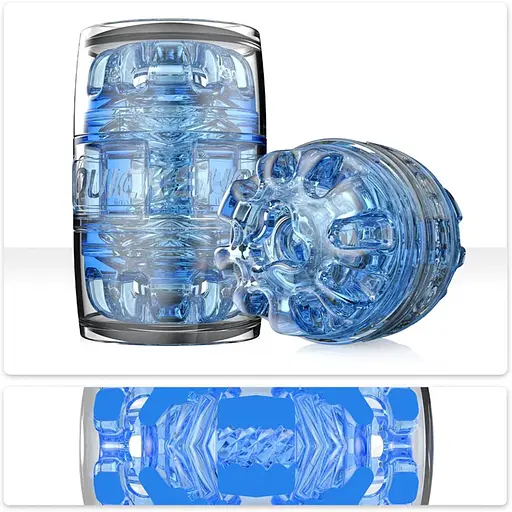 Мастурбатор Fleshlight Quickshot Turbo Blue Ice - фото 2