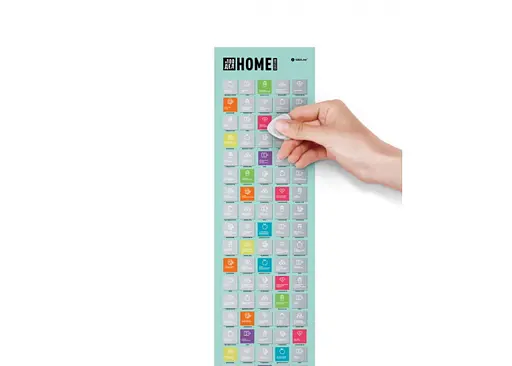 Скретч постер 1DEA.me #100СПРАВ HOME edition (бокс) (13188) - фото 4