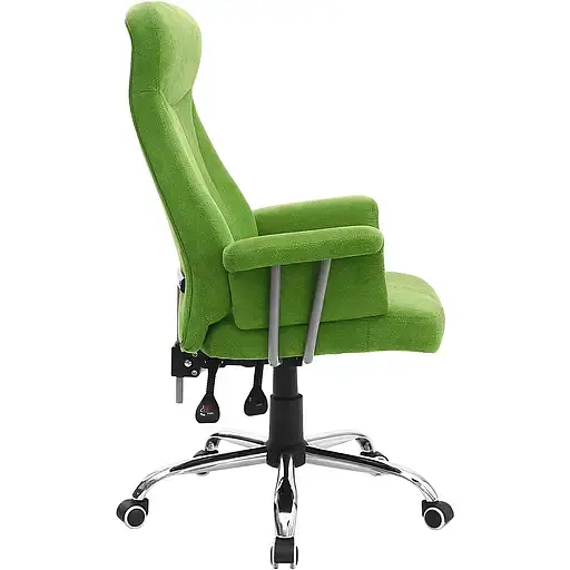 Офисное кресло GT Racer B-2465, зеленое (B-2465 Green) - фото 3