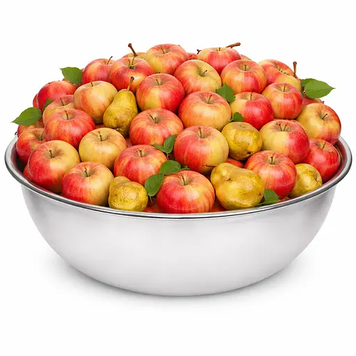 Таз круглий із харчової нержавіючої сталі Ø33 см H9.5 см 6 л Interos Сірий 87608 - фото 8