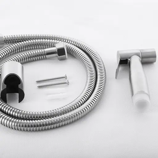 Гігієнічний гарнітур Zerix Bidet SET-006 ZX3178, Нержавіюча сталь - фото 2