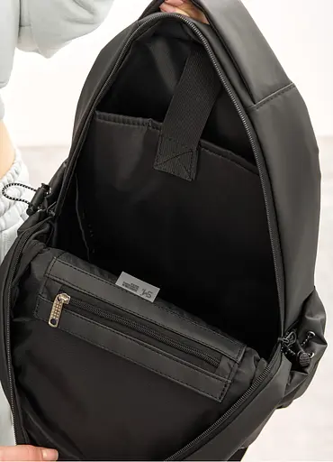 Жіночий рюкзак Sambag Zard Neo чорний 43 х 27 х 13 см (25000064) - фото 6