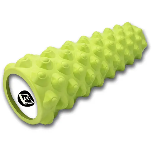 Массажный ролик EasyFit Grid Roller Extreme 45 см Салатовый (EF-2051-GN) - фото 1