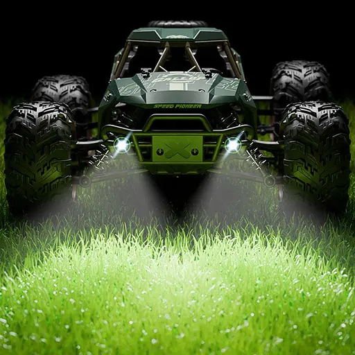 Машинка на радіокеруванні SCHE HW8809 Four-wheel drive high-speed Green - фото 8