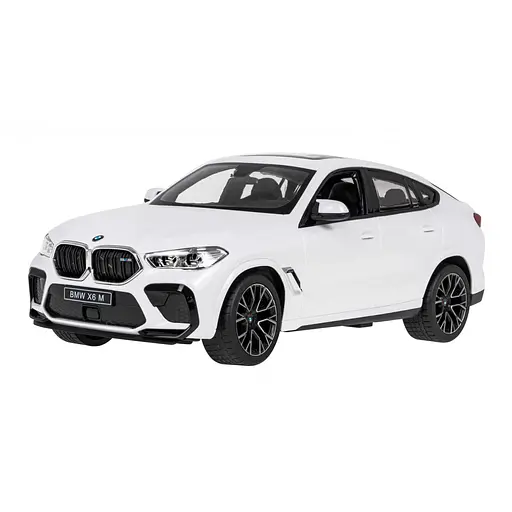 Машинка RASTAR BMW X6 M на дистанційному керуванні + пульт 2,4 ГГц 1:14 білий 99200 - фото 3