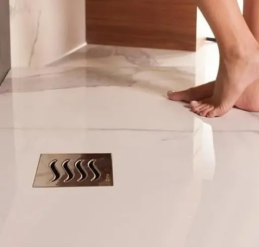 Трап для душа Pestan Confluo Tide-1 боковой 15x15 см 30412 - фото 4