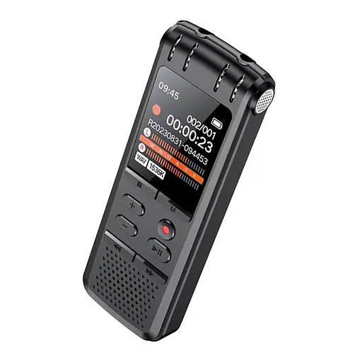 Професійний цифровий диктофон з шумозаглушенням та лінійним входом Savetek GS-R58, 32 Гб пам'яті (101148-32) - фото 3