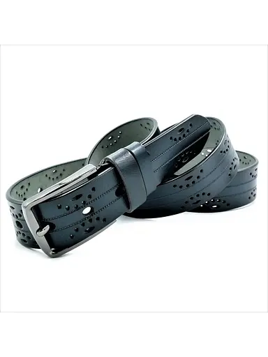 Ремінь шкіряний Le-Mon жіночий 110-115х3,3 см acs0023789 - фото 2