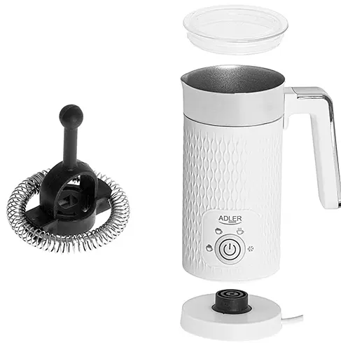 Вспениватель молока Adler AD 4494 white — вспенивание и подогрев (латте и капучино) - фото 4