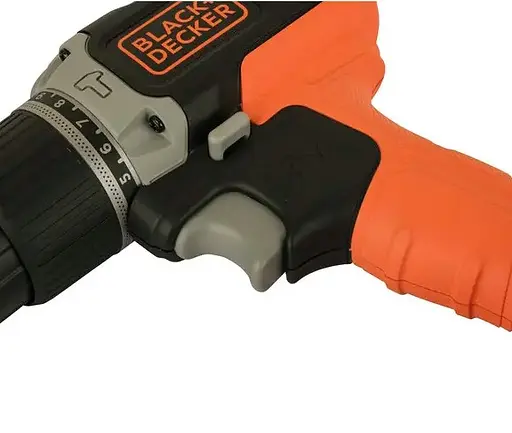 Аккумуляторная дрель-шуруповерт Black+Decker с АКБ и ЗП BCD003C1 - фото 10