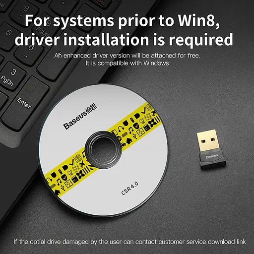 Адаптер BASEUS Bluetooth Adaptors For Computers - фото 2