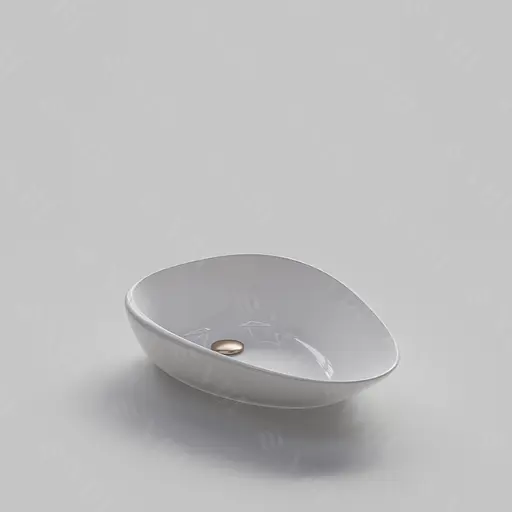 Умивальник VBI Trento 55 white накладний VBI-011900, Білий - фото 5