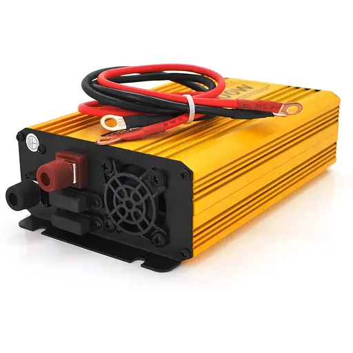 Інвертор напруги Mexxsun MXSPSW-300, 12V/220V, 300W з правильною синусоїдою, 1 Shuko, клемні дроти, Q8 - фото 2