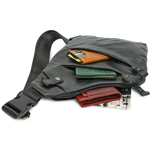 Чоловіча шкіряна сумка Vintage 30,5х23,5х2,5 см sum0015051 - фото 5