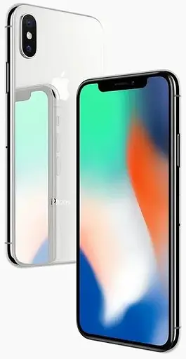 Смартфон Apple iPhone X 256GB Silver Grade A - фото 4