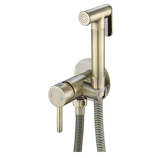 Гигиенический душ скрытого монтажа Mixxus Premium Hans 002 MI5979, Бронза - фото 1