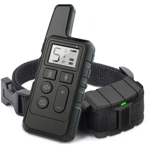 Електронашийник для собак Pet DTC-500 дресирувальний водонепроникний дальність до 500 метрів чорний