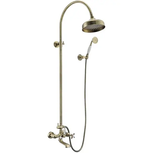 Душевая система Imprese Cuthna T-10280 antiqua-n, Бронза - фото 1