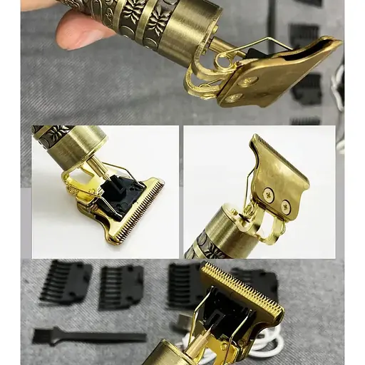 Триммер для бороды и усов AC Prof Vintage T9-01 [125454] - фото 4