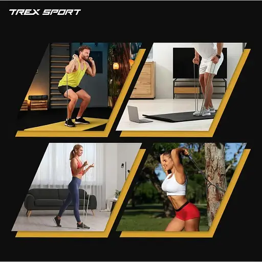 Набор резинок для фитнеса Trex Sport TX-003PB 3в1 2-30кг - фото 7