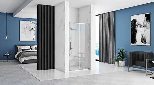 Душевые двери Rea Rapid Slide 120 хром REA-K5602 - фото 2