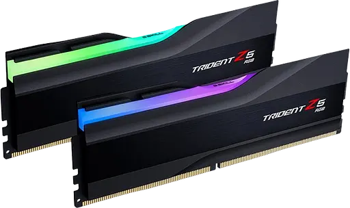 Оперативна пам'ять G.Skill 64GB (2x32GB) DDR5 6400MHz Trident Z5 RGB Black (F5-6400J3239G32GX2-TZ5RK)
